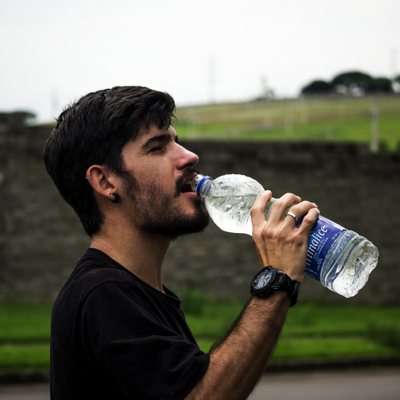 Running in the heat? The dangers of putting water in your bottle.