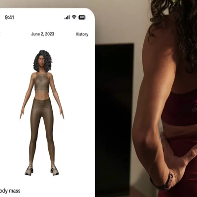 AI based training solution with 3D body scanning